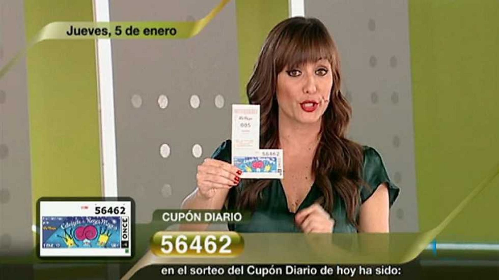 Sorteo ONCE - 05/01/17 - ver ahora