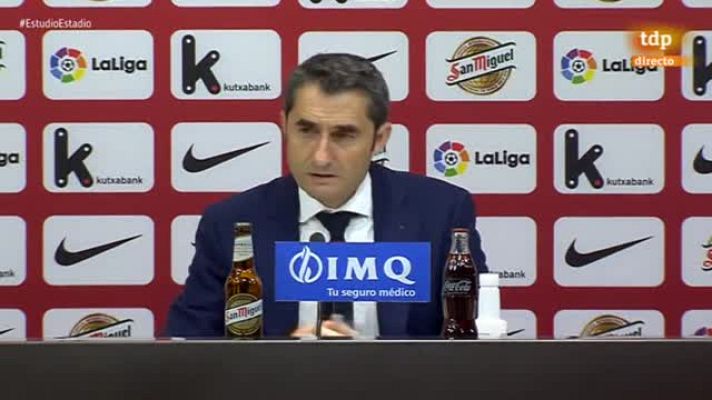 Estudio Estadio - Valverde: "Sabemos de lo que es capaz el Barça en su campo"