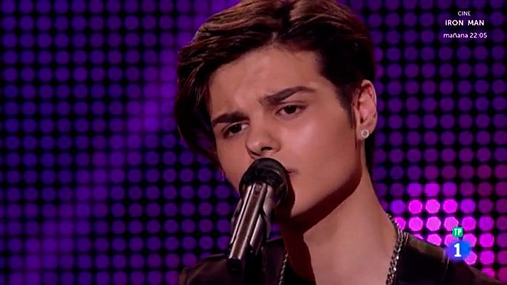  - Actuación de Abraham Mateo en la gala 'Reyes y estrellas'