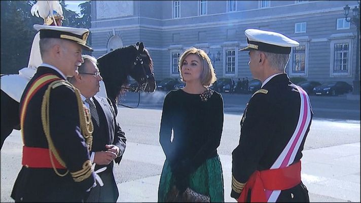 Telediario 1 - Primer discurso de Dolores de Cospedal en la Pascua Militar