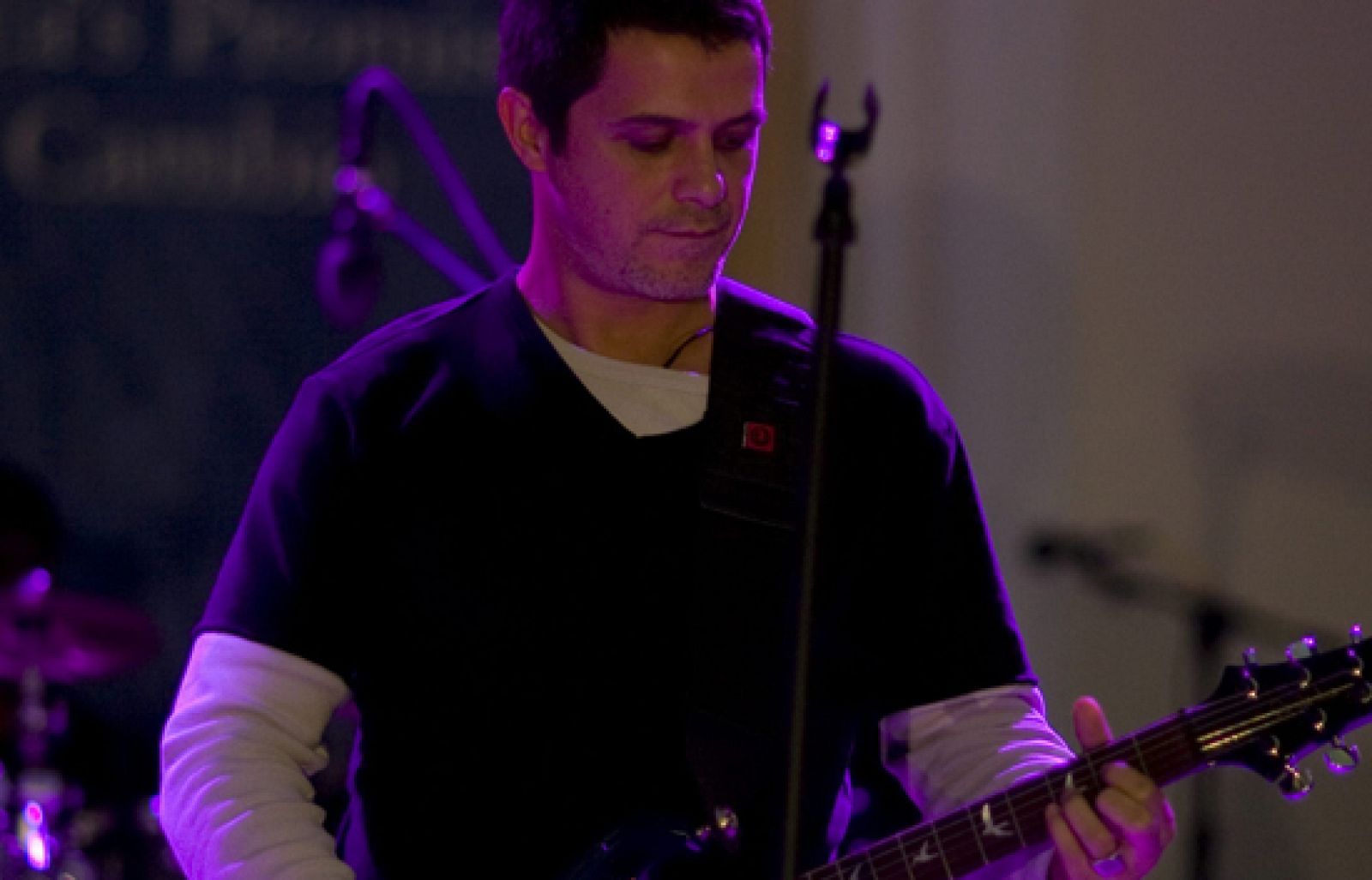 Alejandro Sanz, con Obama