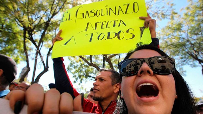 Informativo 24h - Manifestaciones en México contra la subida de la gasolina