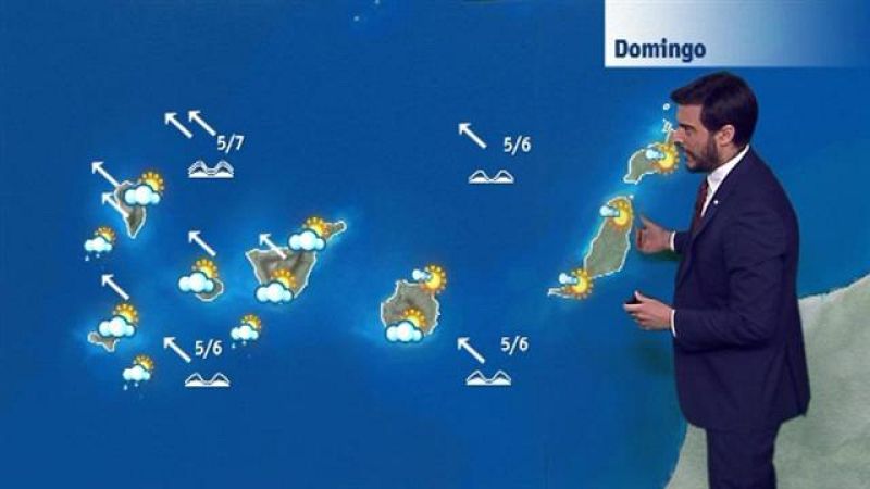 El tiempo en Canarias - 08/01/2017