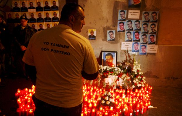  - Concentración de porteros