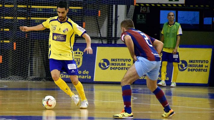  - LNFS, jornada 14. Gran Canaria FS - Levante UD FS 5-3. Resumen