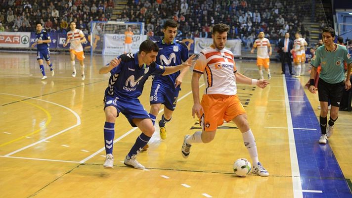  - LNFS, jornada. Plásticos Romero Cartagena - Movistar Inter 1-5. Resumen