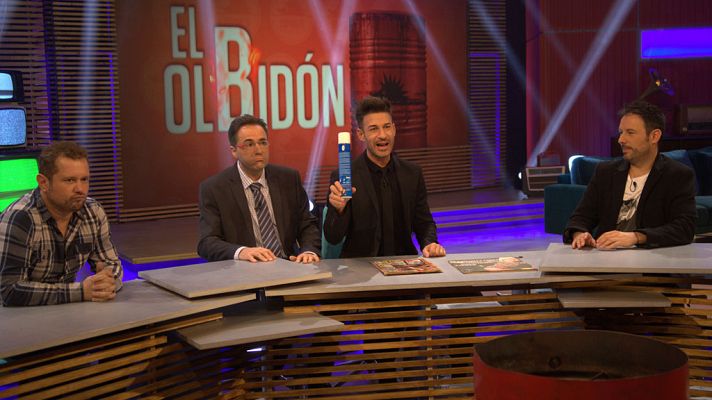 Espinete no existe - El olbidón - Disco de Raffaella, pegatinas y bote de laca