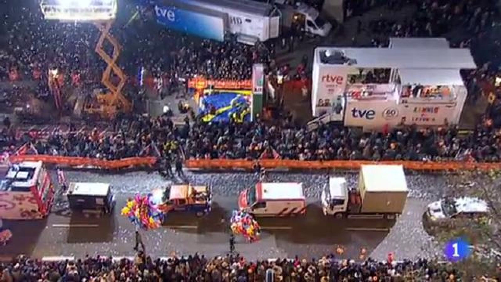 La Cavalcada de Reis 2017 a Barcelona