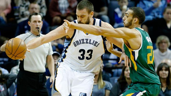 Telediario 1 - Marc Gasol lidera la victoria de los Grizzlies