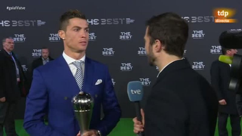 Cristiano Ronaldo, "muy feliz"