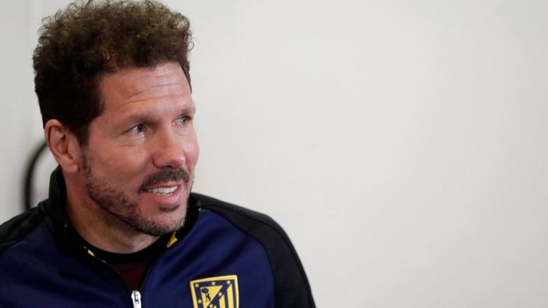 Simeone: "Es un orgullo que Griezmann esté en este lugar importantísimo"