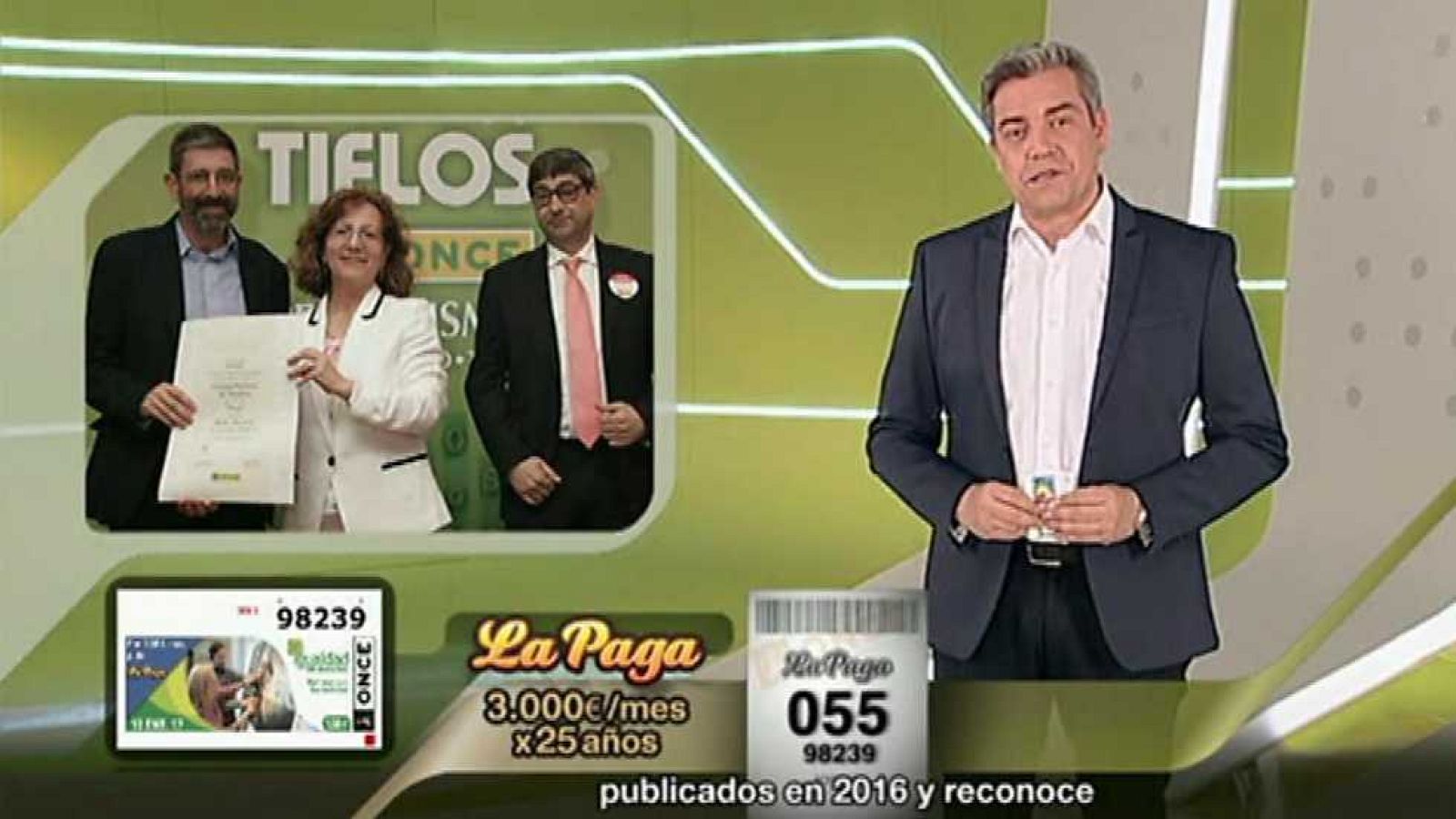 Sorteo ONCE - 10/01/17 - ver ahora