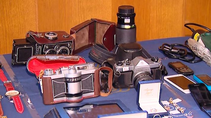 Telediario 1 - Duro golpe a las mafias georgianas especializadas en el robo de viviendas