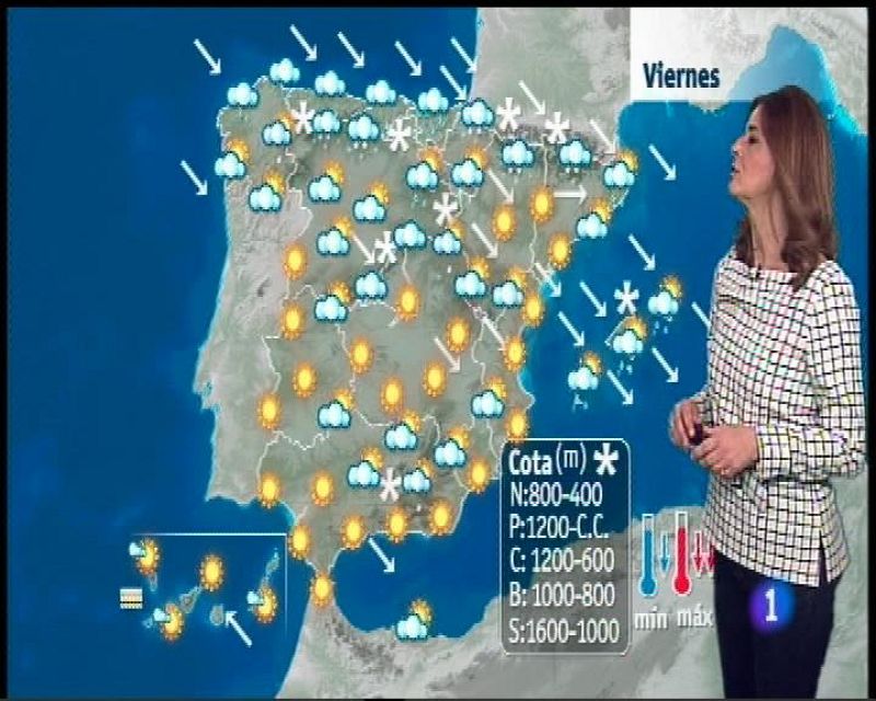 El tiempo en Asturias - 12/01/17 | Ver