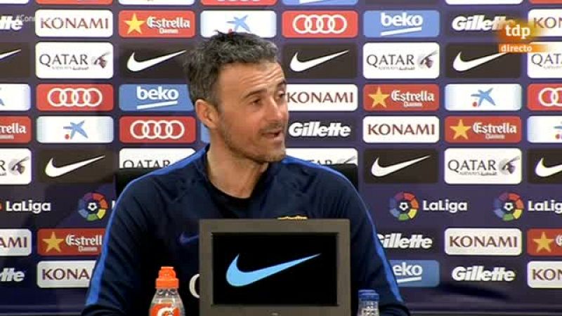 Luis Enrique: "Será una eliminatoria apasionante, pero será distinto a la Liga" | Ver