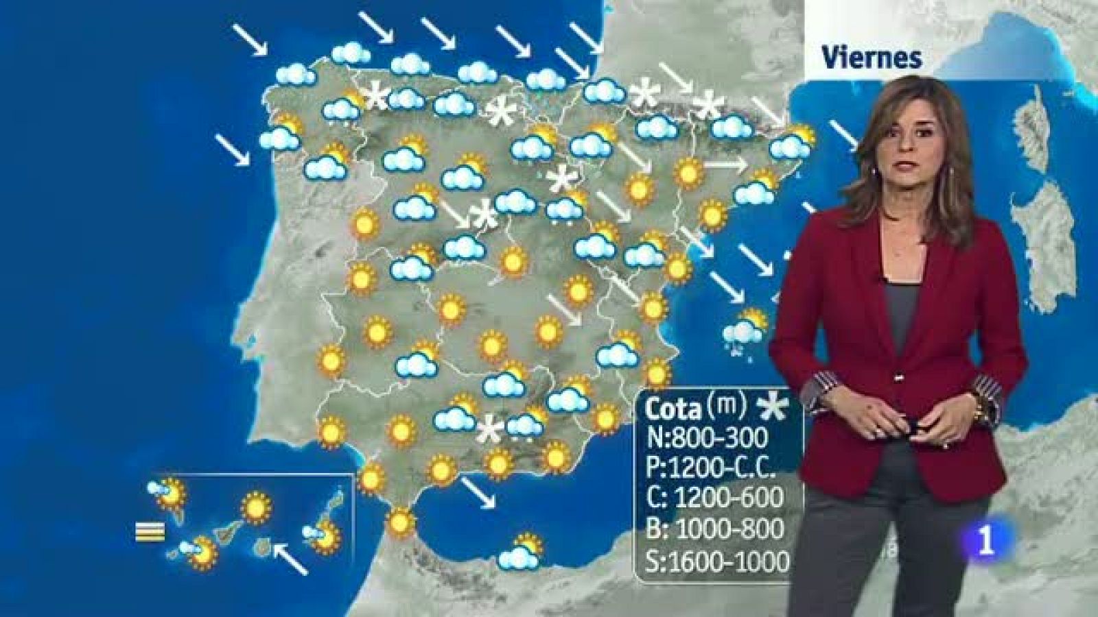 El tiempo en Andalucía - 13/01/17 | Ver