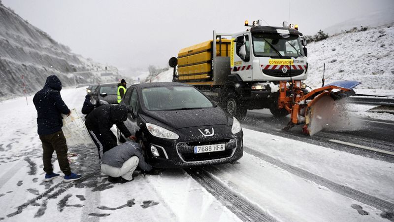 Nieve en cotas bajas del norte y Baleares y heladas en el interior peninsular