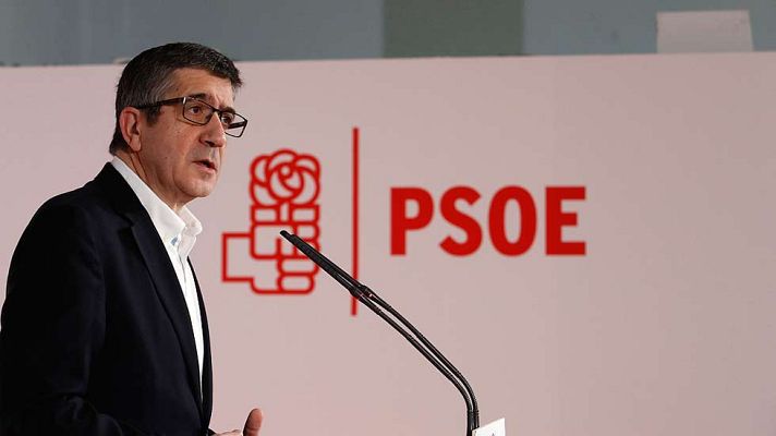 Informativo 24h - Patxi López presenta su candidatura a las primarias del PSOE