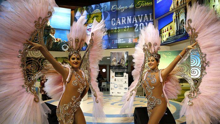 Telediario 1 - Fitur calienta motores de cara a su inauguración