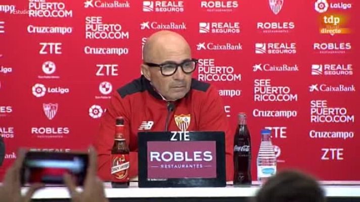 Estudio Estadio - Sampaoli: "La clave ha sido no bajar los brazos"