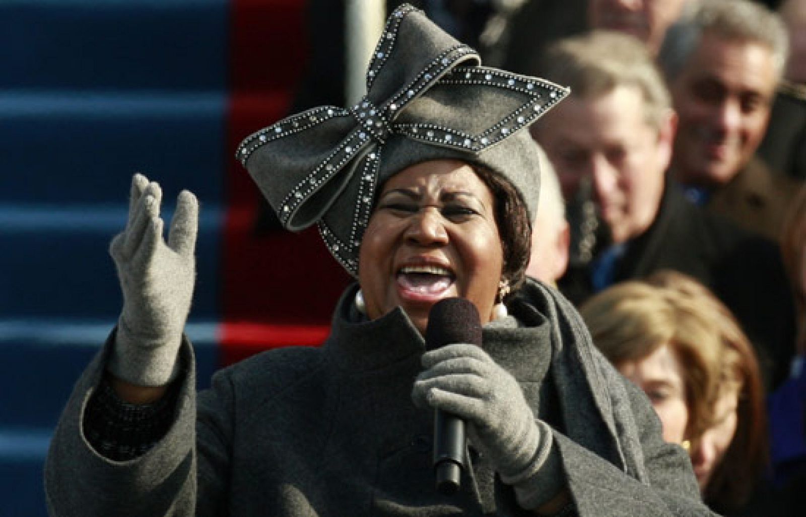 Actuación de Aretha Franklin en la ceremonia de investidura presidencial de Barack Obama | Ver