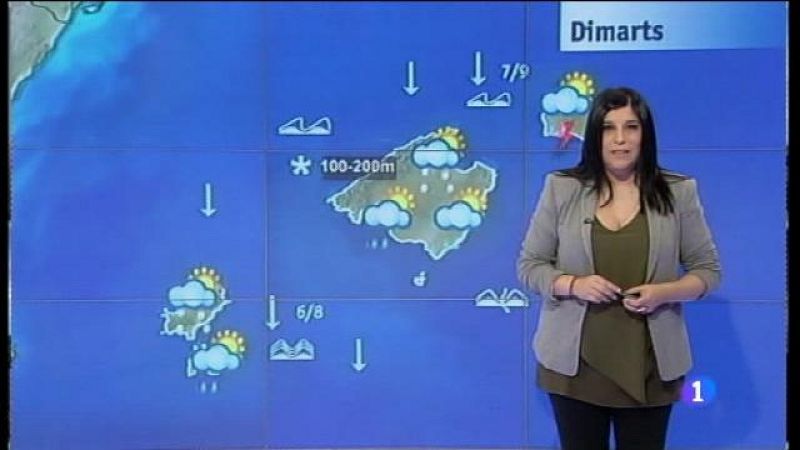 El temps a les Illes Balears - 16/01/17