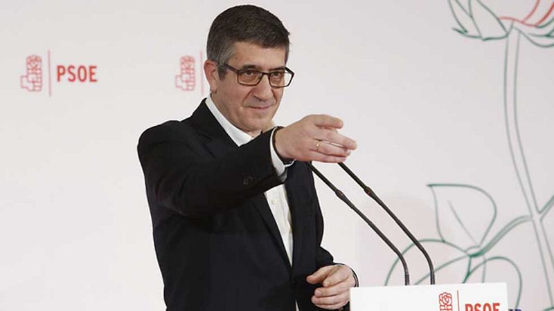 Patxi López es el primer candidato en la carrera por liderar el PSOE
