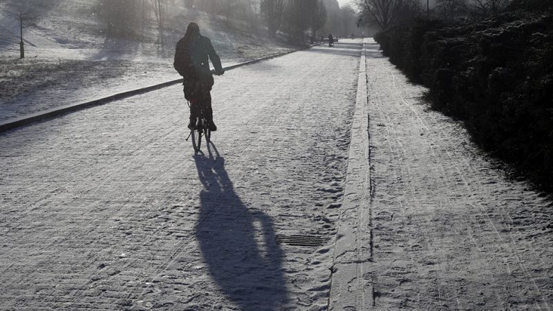 Frío y heladas generalizadas en toda España menos en Canarias