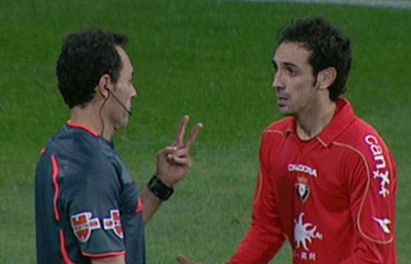 Tarjeta roja para Burrull