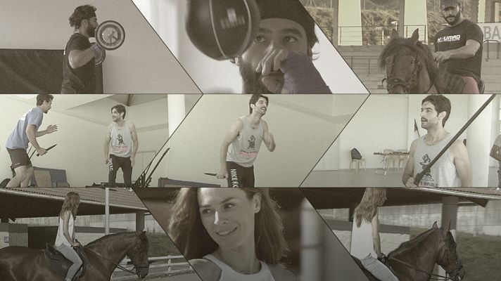 El final del camino - Making of - Los entrenamientos para la acción