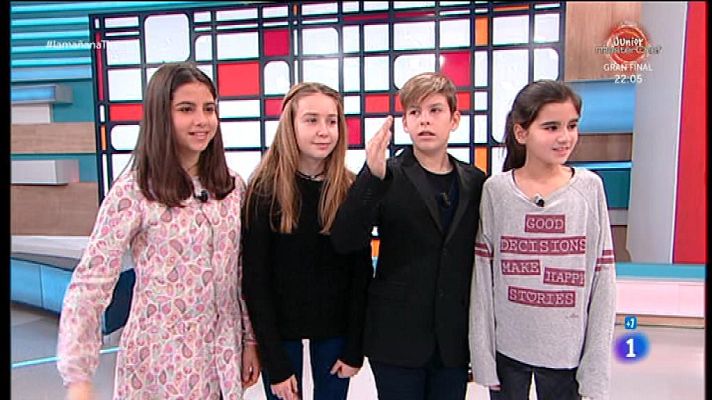 La mañana - Esta noche, final de Masterchef Junior