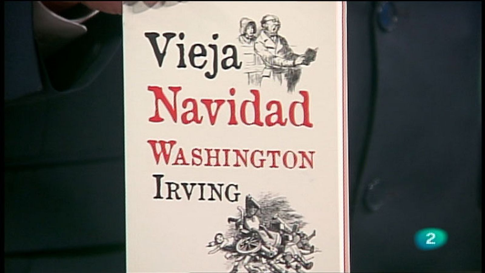 La Aventura del Saber. TVE. Sección 'Libros recomendados'. 'Vieja Navidad' de Washington Irving.