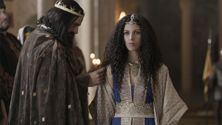 El final del camino - Alfonso VI acoge a la hija de Al-Mutamid