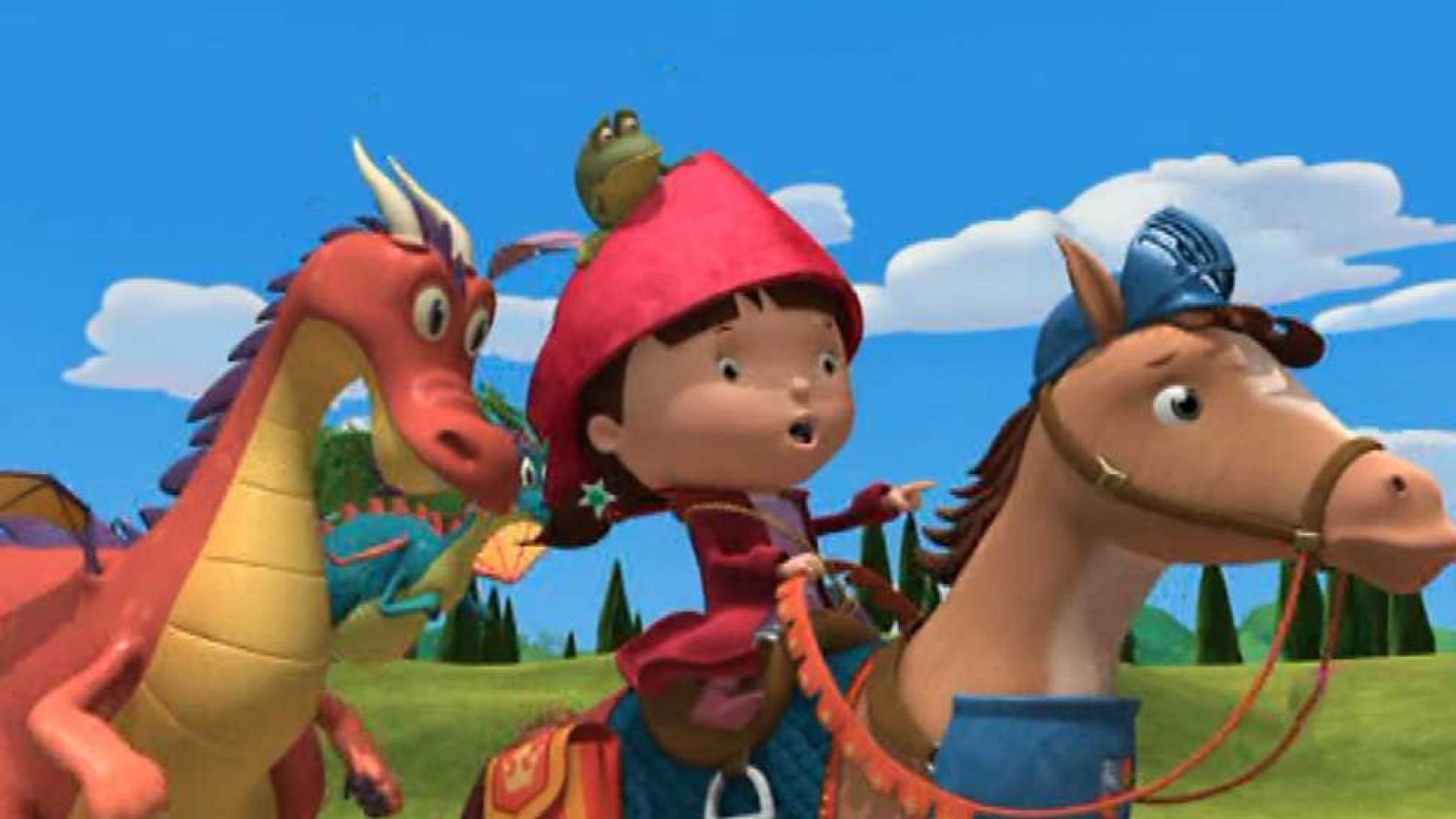 Evie la caballera - Mike el Caballero | Ver