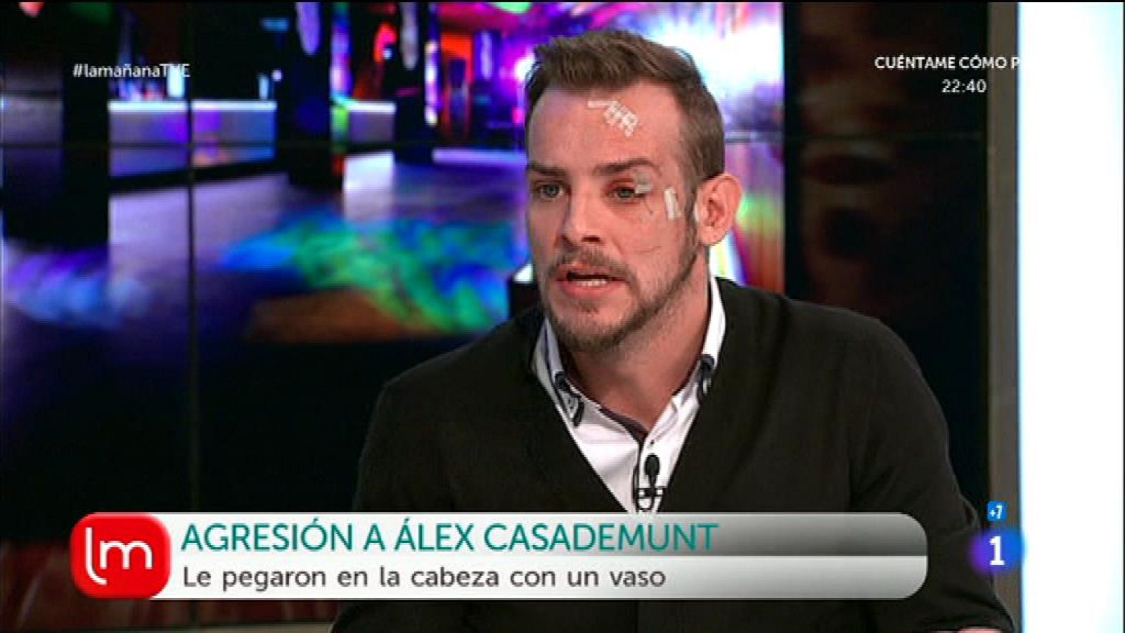 Alex Casademunt agredido en una discoteca