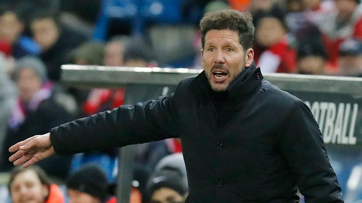 Telediario 1 - Simeone: "Me pone contento la respuesta del equipo"