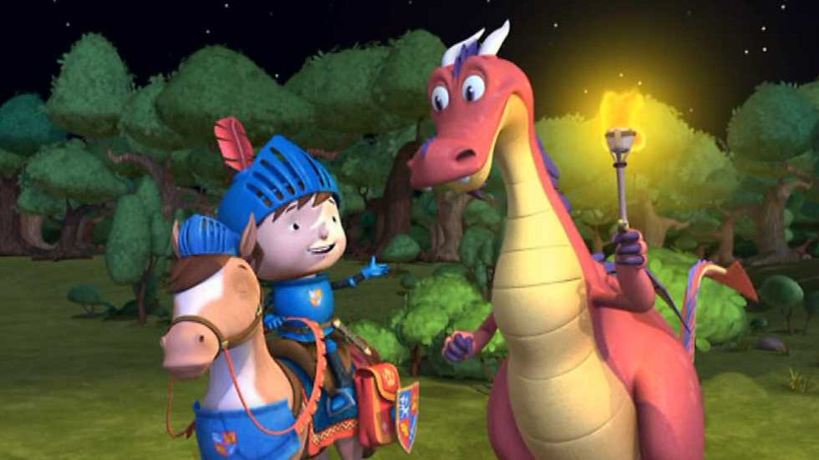 El dragón que no lanzaba fuego - Mike el Caballero | Ver