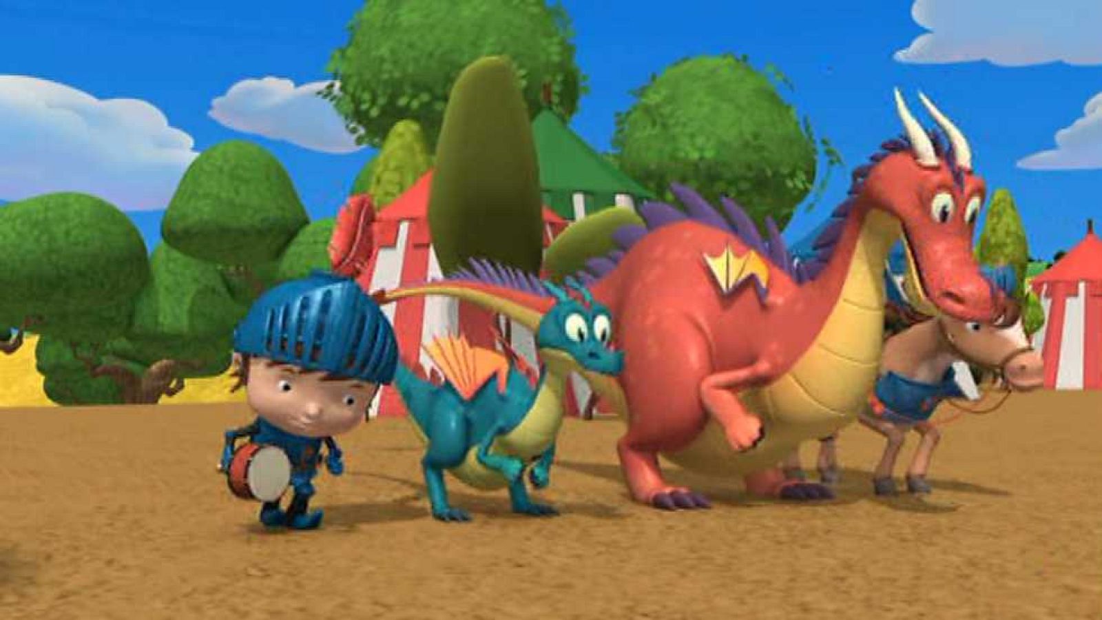 La carrera popular de Glendragon - Mike el Caballero | Ver