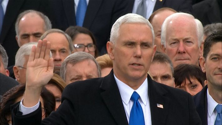 Informativo 24h - El republicano Michael Pence jura como vicepresidente de los EE.UU.