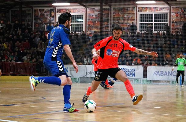  - LNFS, jornada 17. Pescados Rubén Burela - Movistar Inter  0-4. Resumen