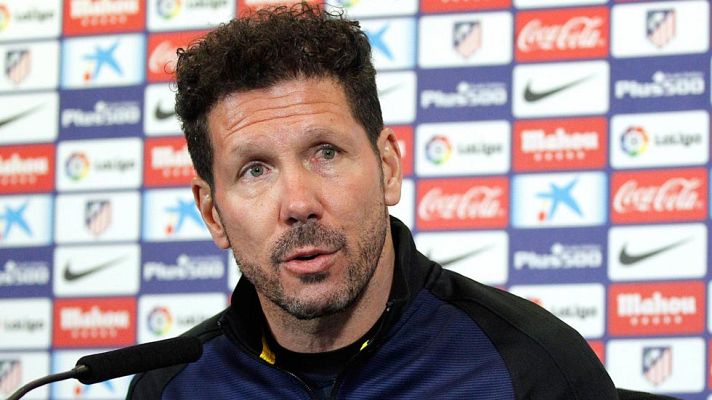 Telediario 1 - Simeone: "Las críticas me entusiasman"