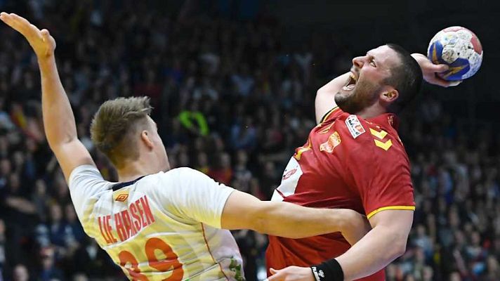 Mundiales de Balonmano - Campeonato del Mundo Masculino 1/8 Final: Noruega-Macedonia