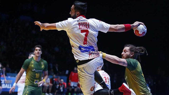 Mundiales de Balonmano - Campeonato del Mundo Masculino 1/8 Final:  España-Brasil