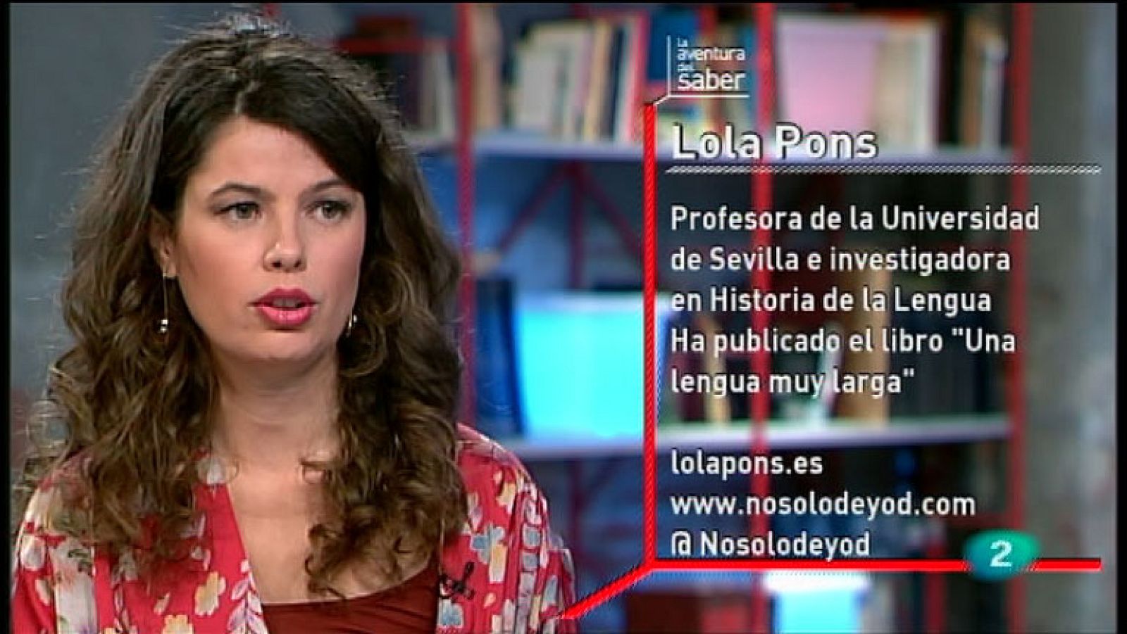 La Aventura del Saber. TVE. Taller de español. Lola Pons. Los signos de puntuación