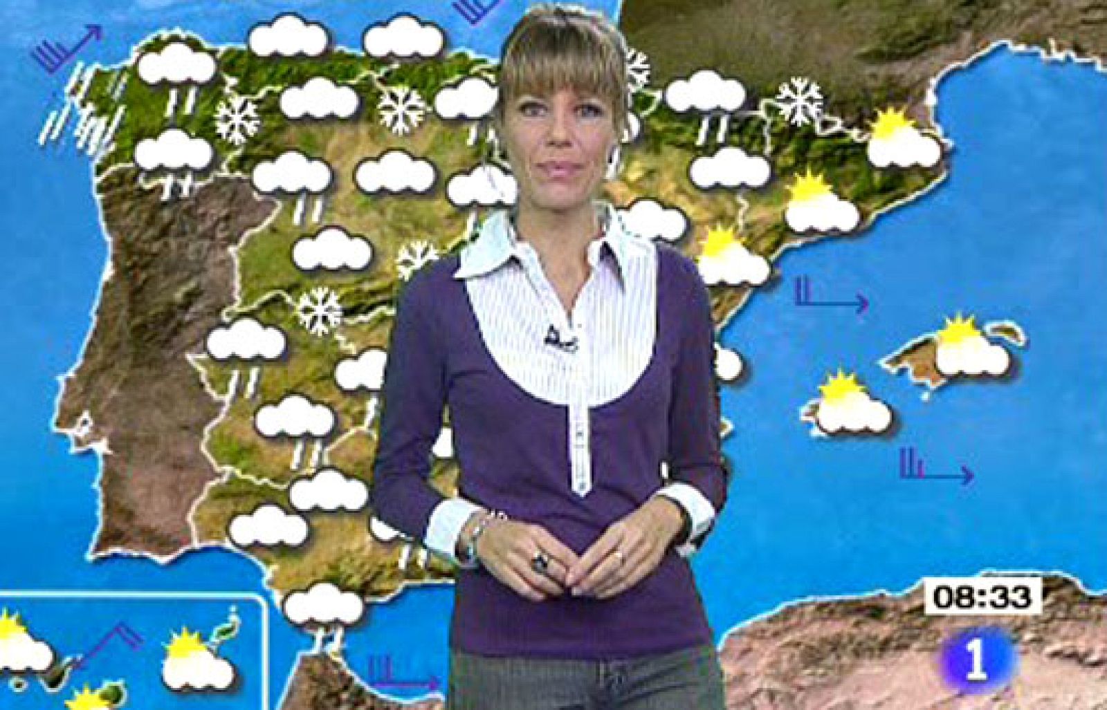 La lluvia protagoniza la jornada