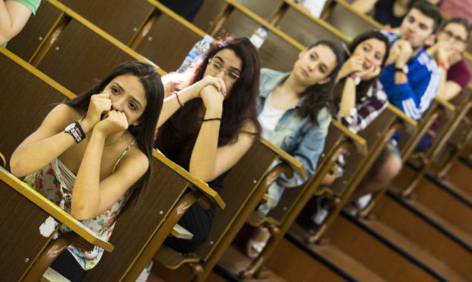 Telediario 1 - Cataluña, la comunidad con las matrículas universitarias más caras de España