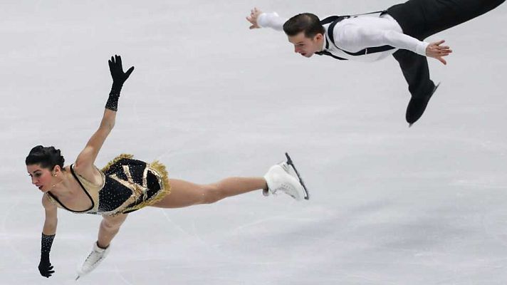 Patinaje sobre hielo - Campeonato de Europa. Programa Corto Parejas