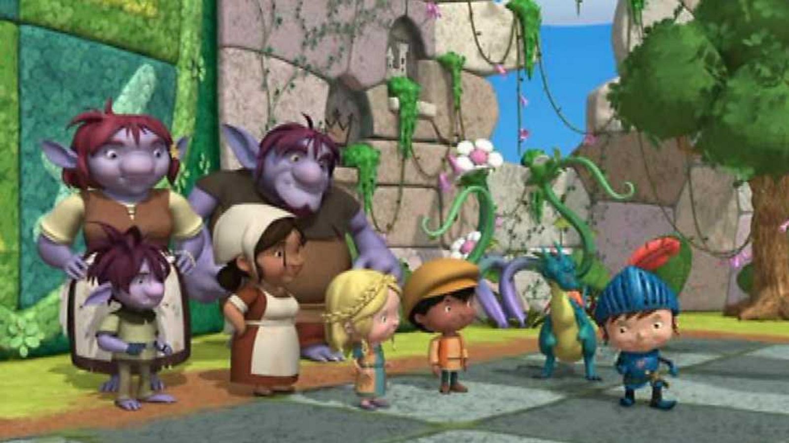 La visita al castillo - Mike el Caballero | Ver