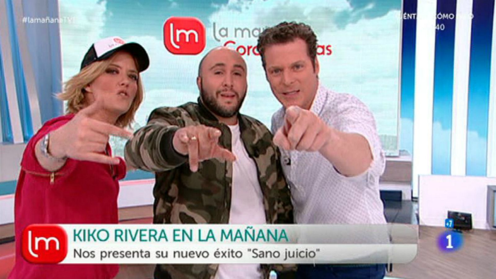 La mañana - Kiko Rivera presenta su nuevo single "Sano juicio" en 'La Mañana'
