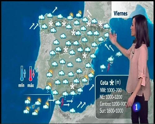 Panorama Regional - El tiempo en Asturias - 25/01/17